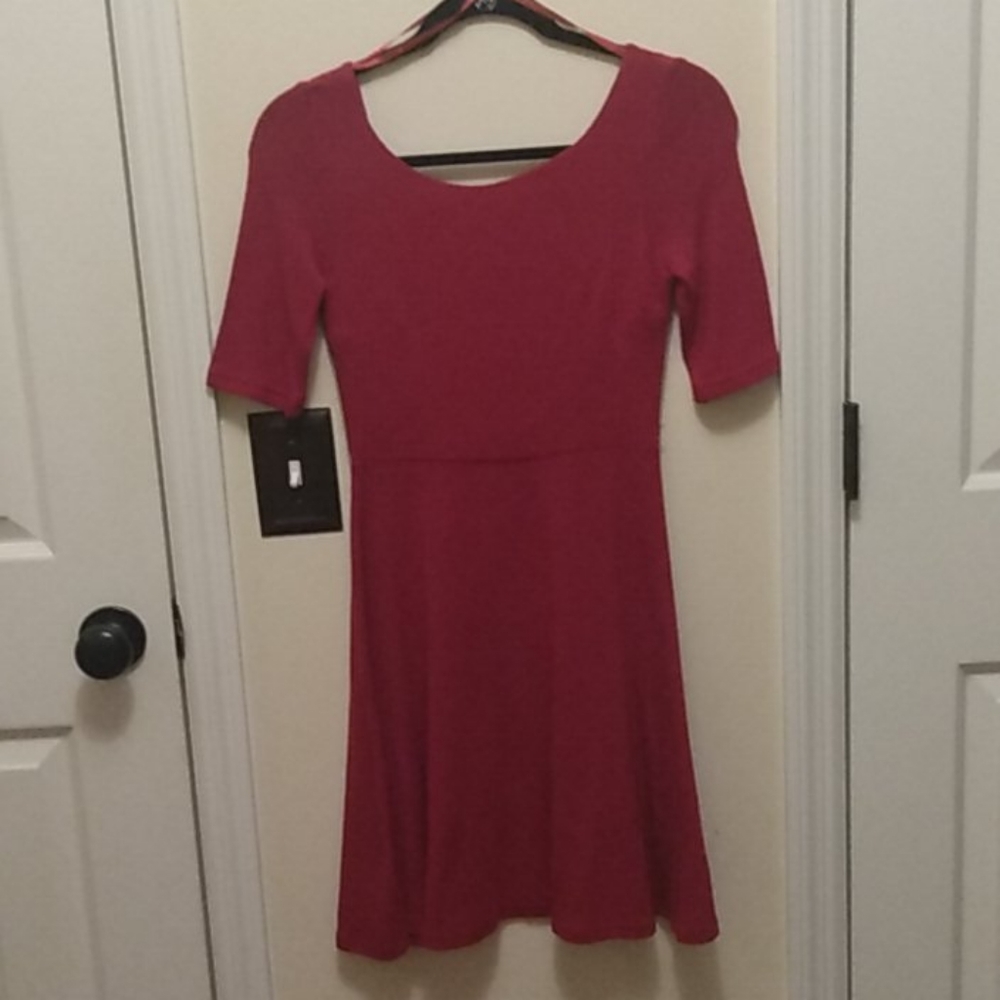 Red dress